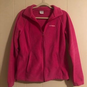Columbia Pink Fleece Jacket